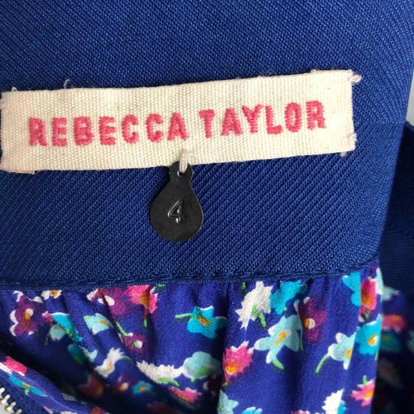 Rebecca Taylor - Floral Skirt- Size 4 - Picture 4 of 4